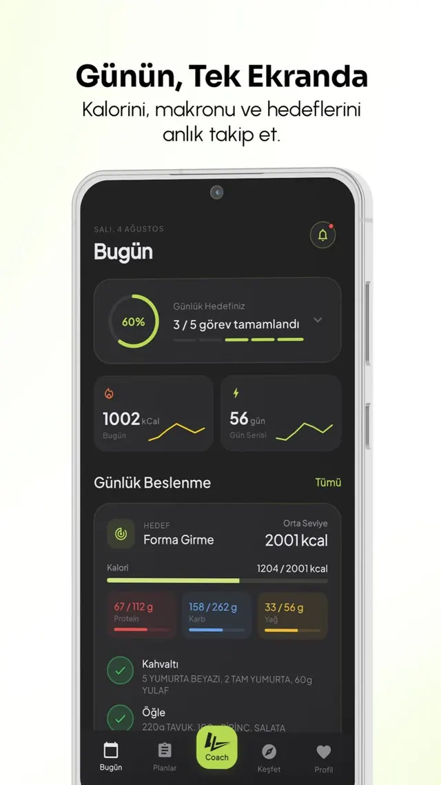 Bugün ekranı